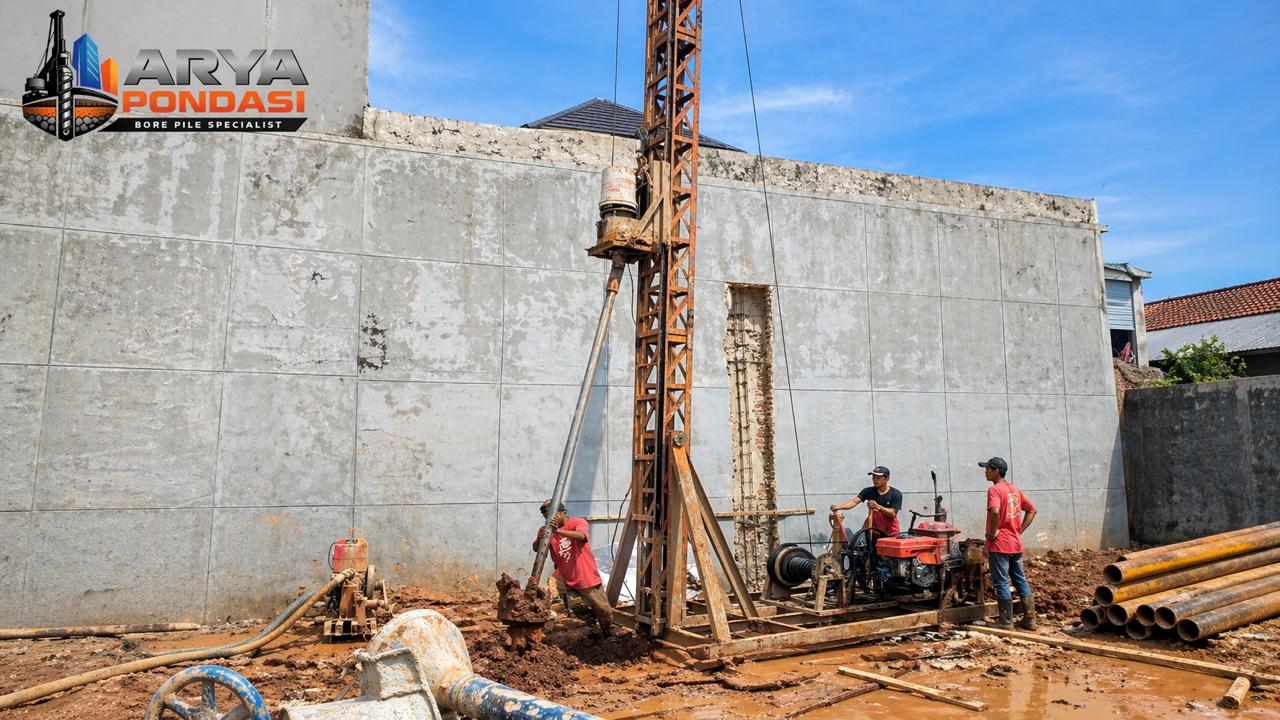 Jasa Borepile Proyek Rumah Tinggal Jakarta, Arya Citra Pondasi